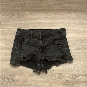 Black American Eagle Mini Shorts